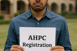 Confused Allied Health Professional with only AHPC registration