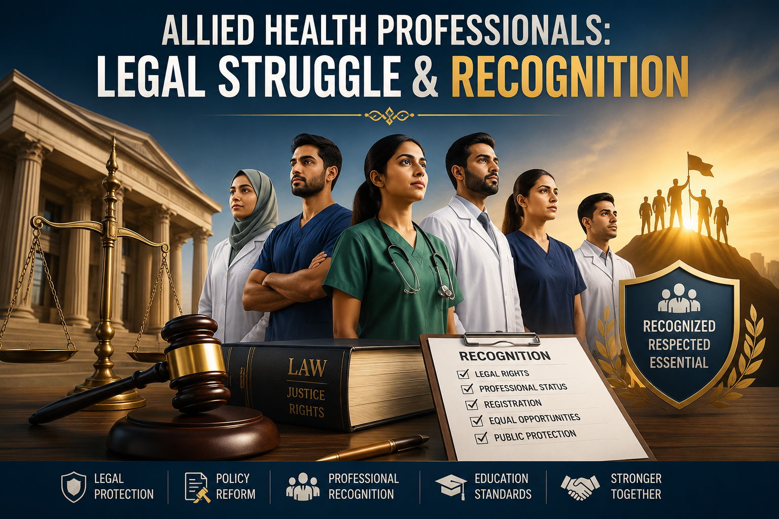 Allied Health Professionals: Legal Struggle & Recognition