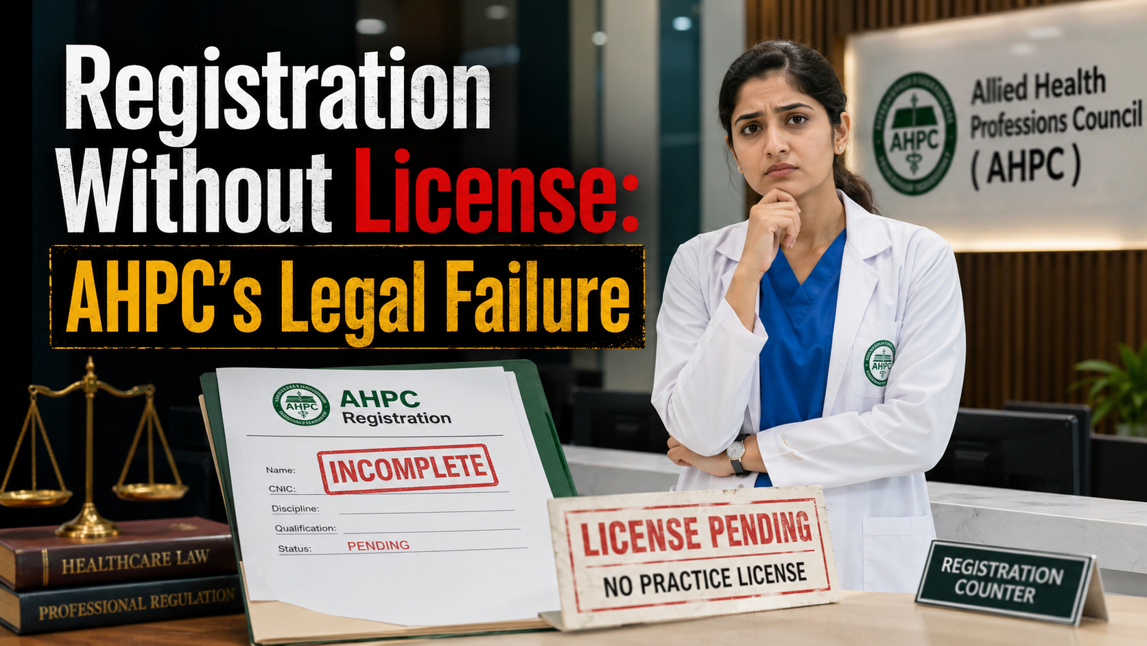 Registration Without License: AHPC’s Legal Failure