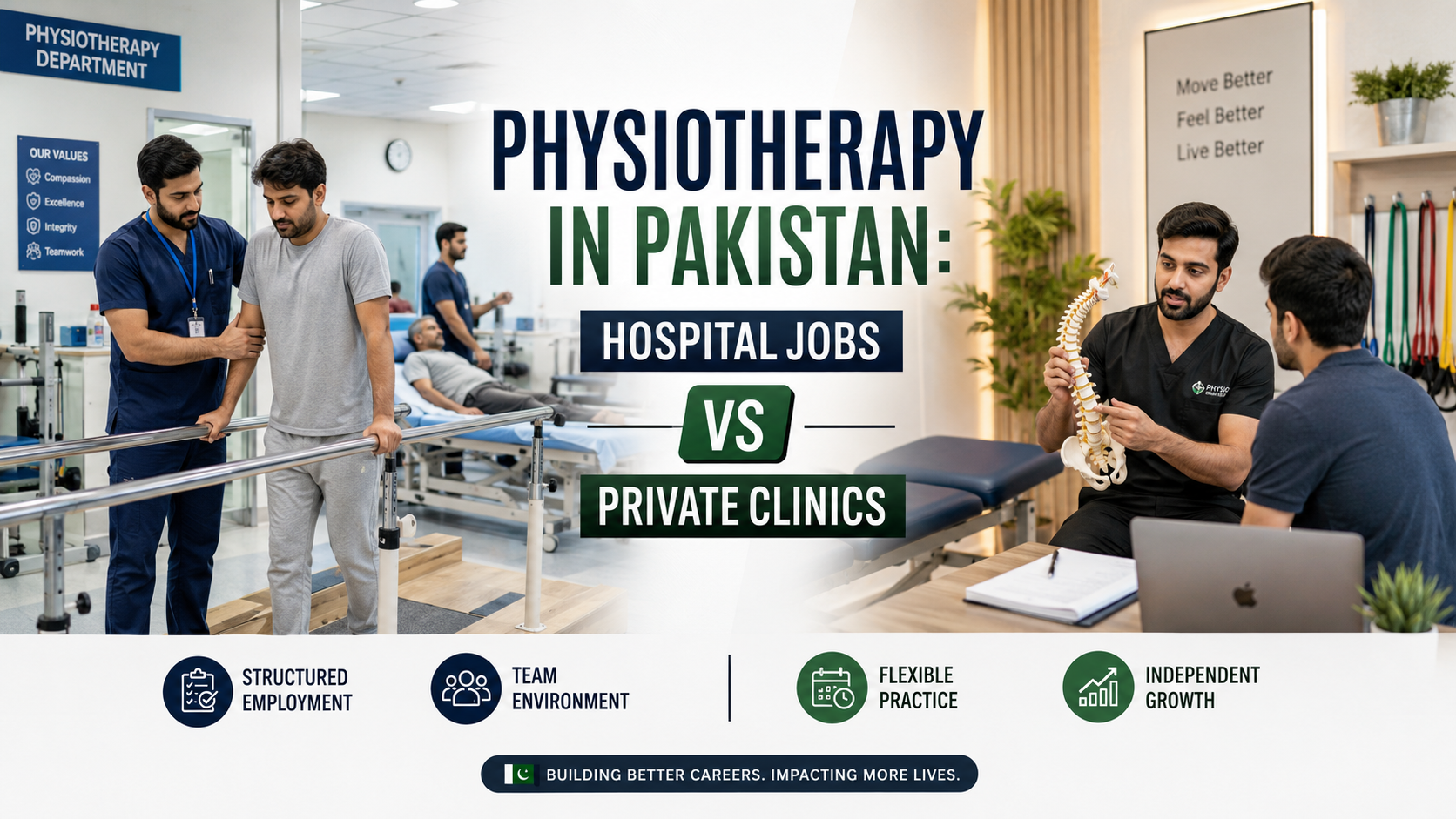 Physiotherapy in Pakistan: Hospital Jobs vs Private Clinics