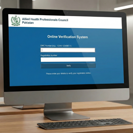 AHPC Online Verification System: Ending Quackery in Pakistan