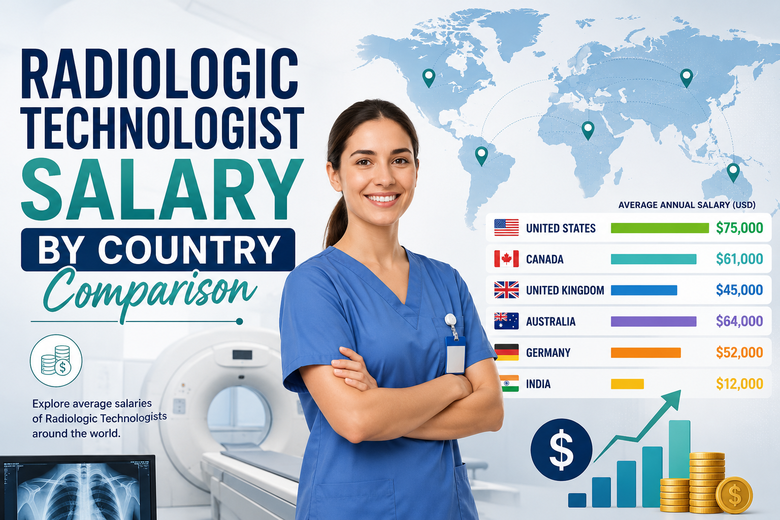 Radiologic Technologist Salary By Country Comparison