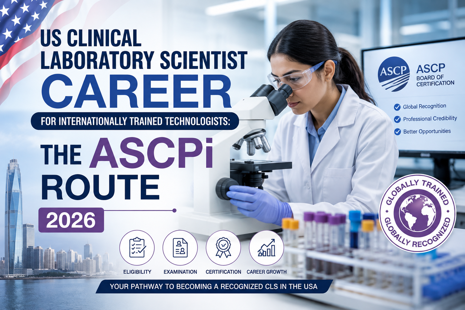 ASCPi certification guide for the international medical laboratory scientist pursuing a US clinical lab career