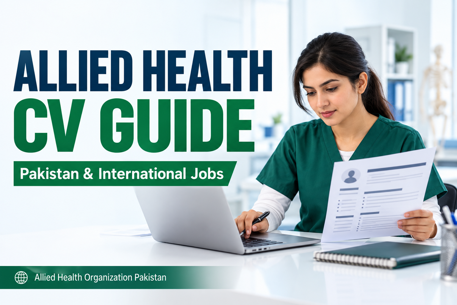 Allied Health CV Guide: A Clear Structure for Pakistan and International Jobs